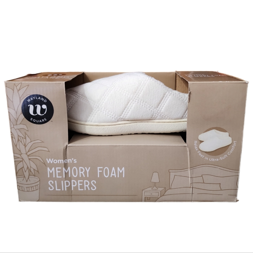 COPY - Memory Foam slippers.